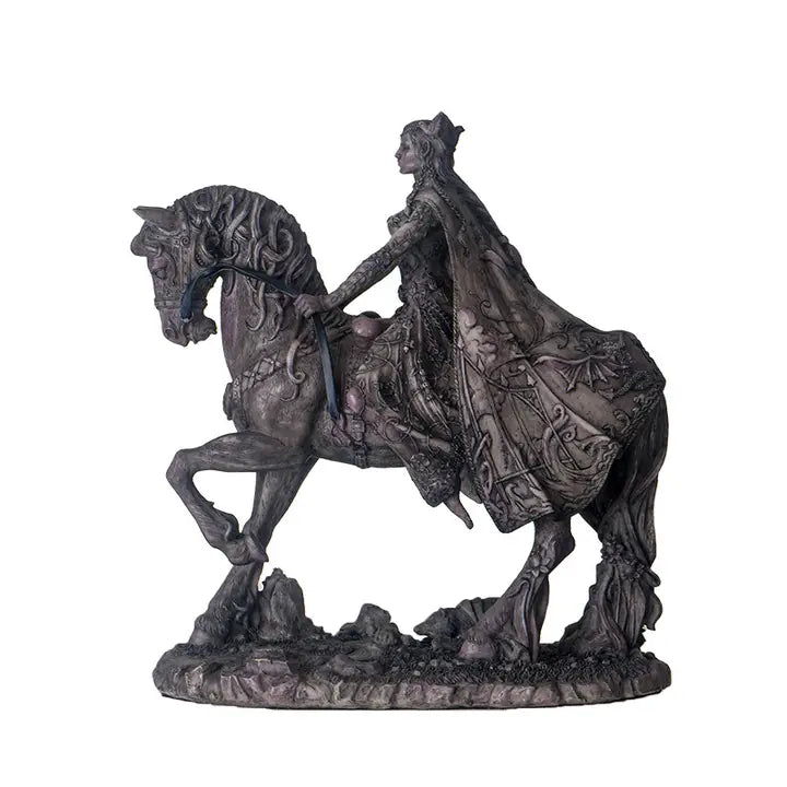 Rhiannon on Horse Celtic Goddess Statue