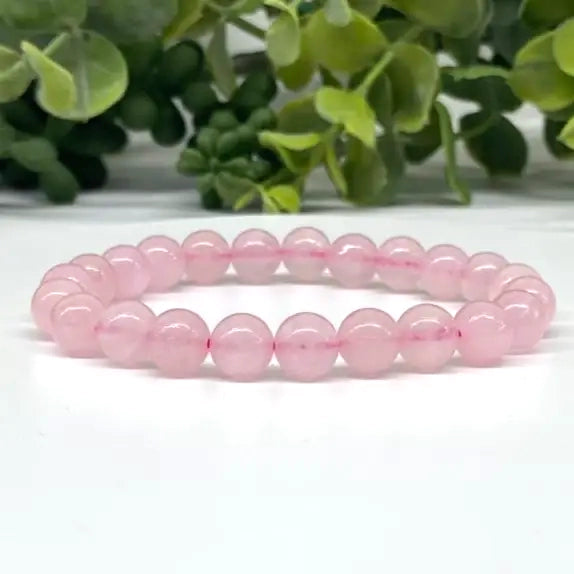 Rose Quartz 6mm Bracelet - KayleeNYC