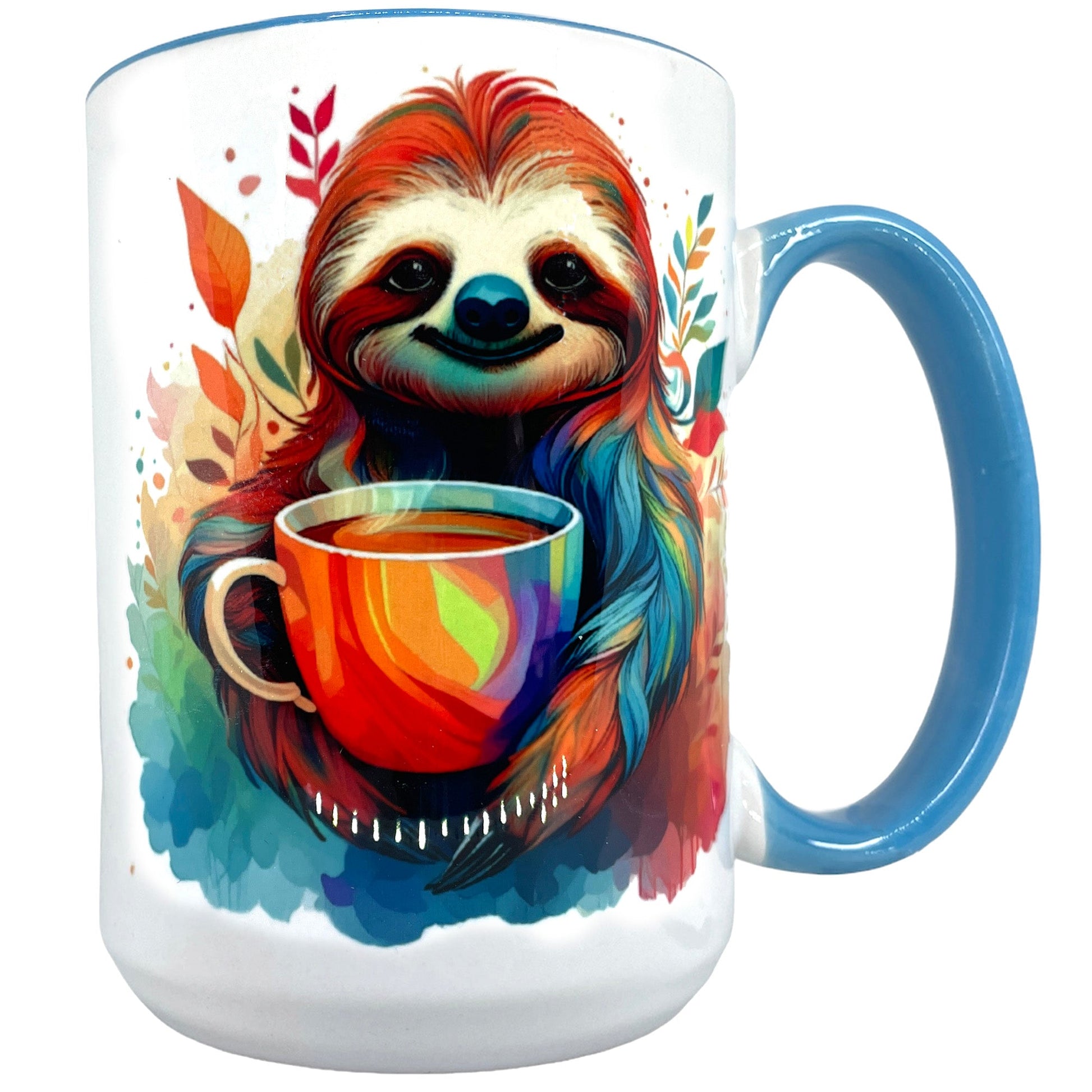 Artisan Sloth 15 oz Mug