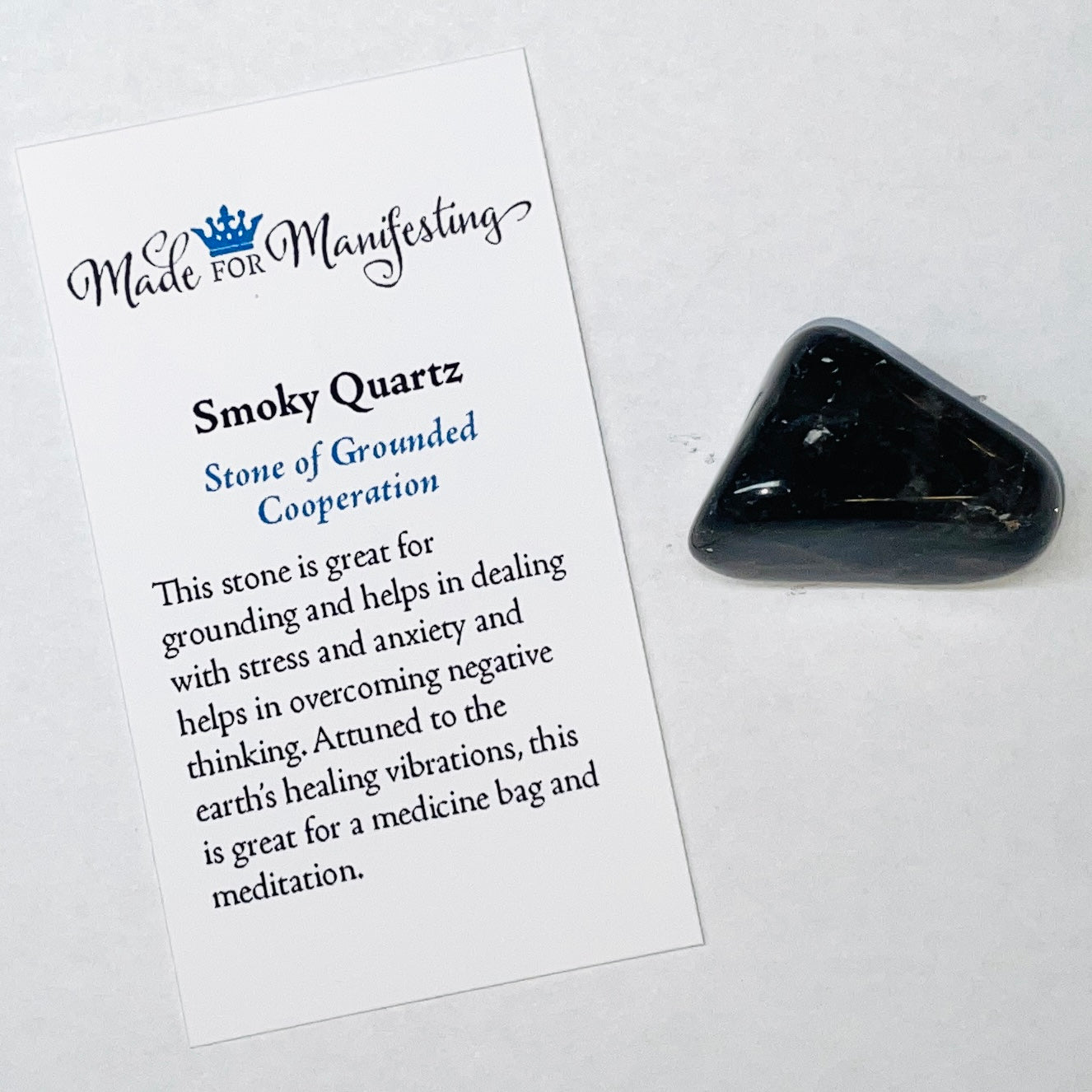 Smoky Quartz Tumbled Stone