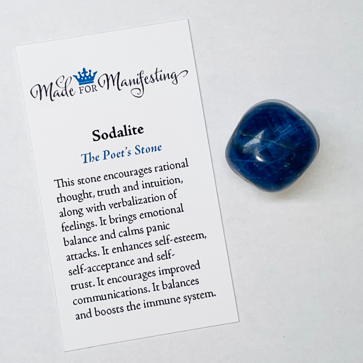 Sodalite Tumbled Stone