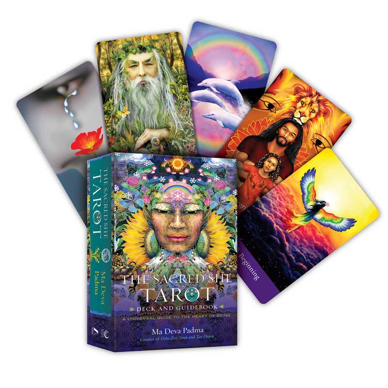 Sacred She Tarot Deck and Guidebook by Ma Deva Padma - Simon & Schuster