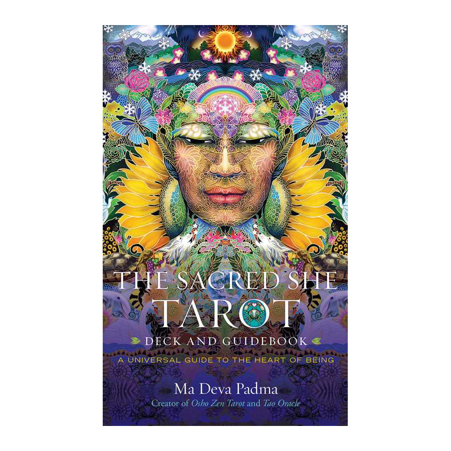 Sacred She Tarot Deck and Guidebook by Ma Deva Padma - Simon & Schuster