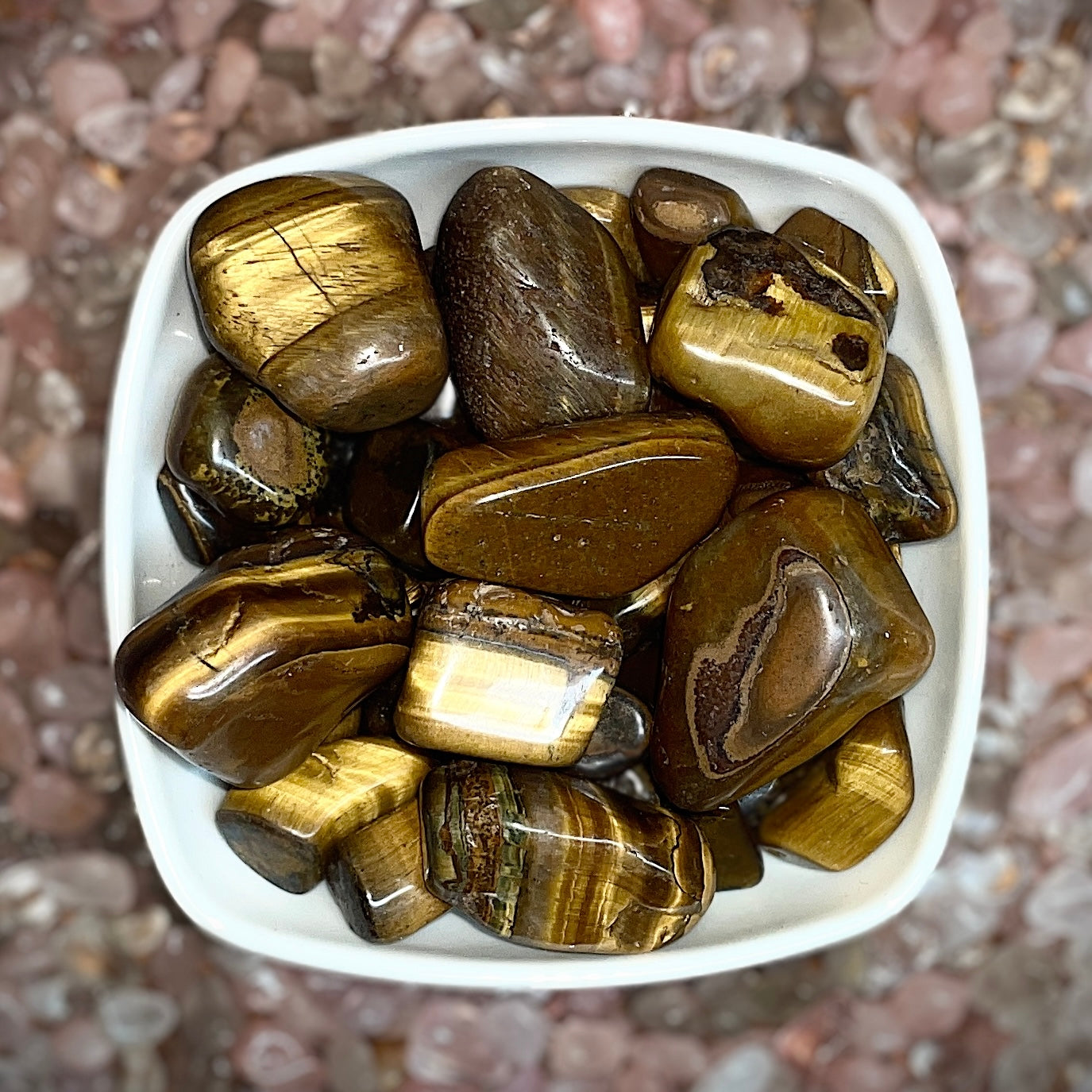 Tiger Eye (Golden) Tumbled Stone