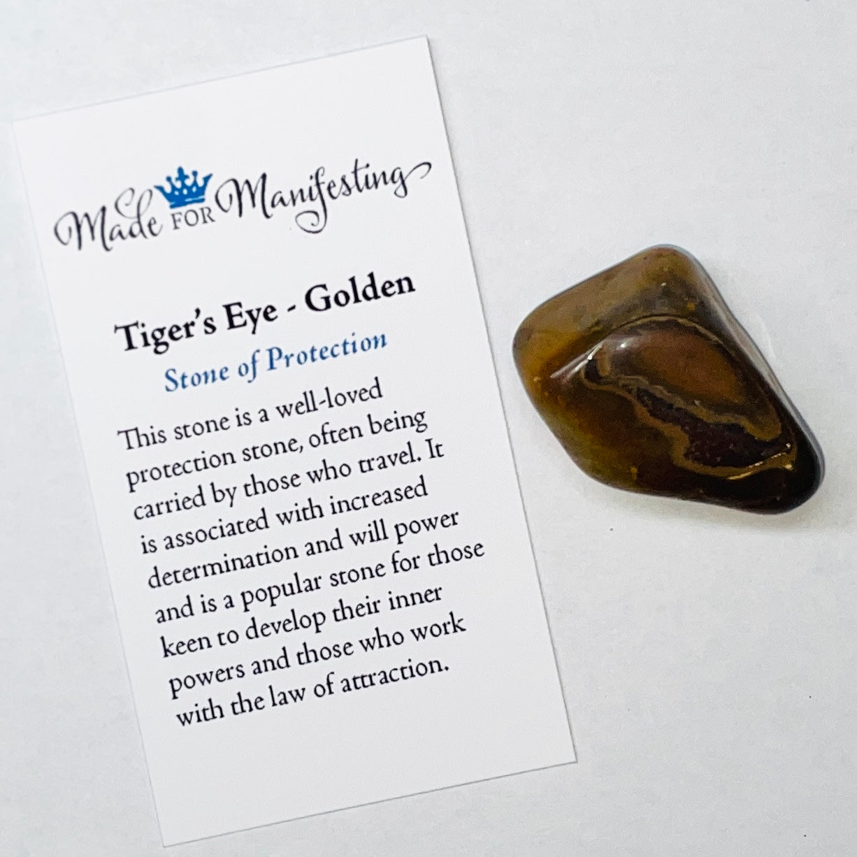 Tiger Eye (Golden) Tumbled Stone