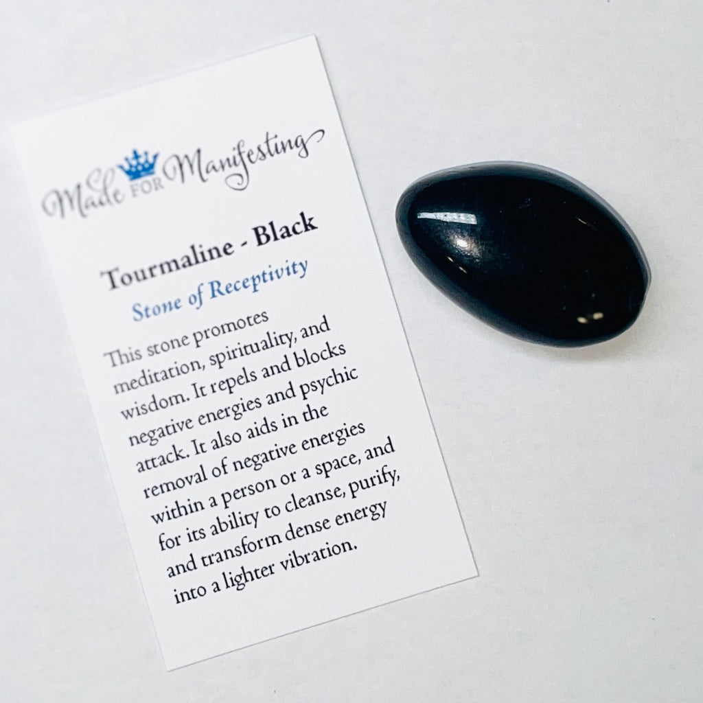 Tourmaline - Black Tumbled Stone