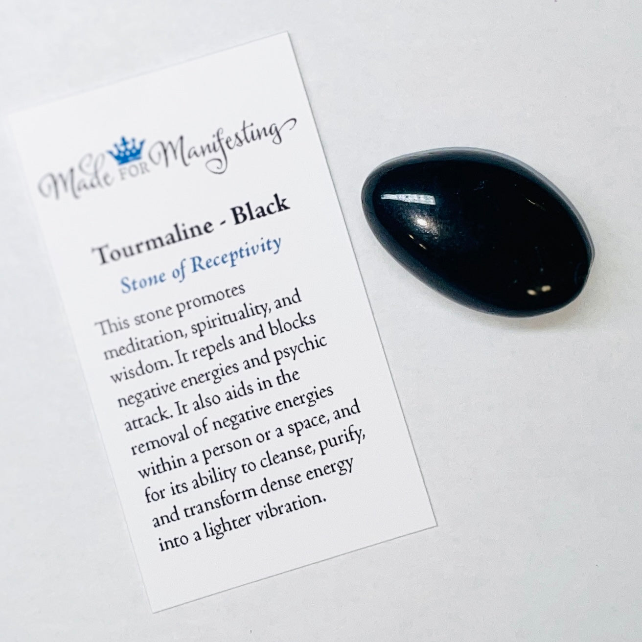 Tourmaline - Black Tumbled Stone