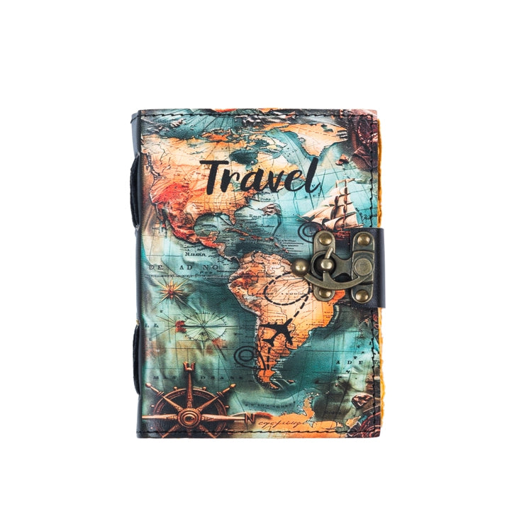Vintage Leather Journal Notebook Diary for Travel Lovers - R K Handicrafts