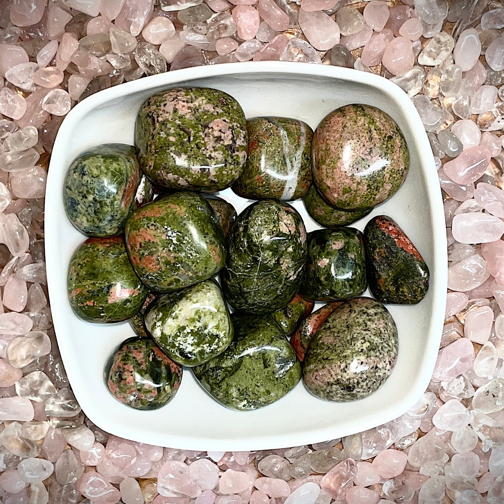 Unakite Tumbled Stone