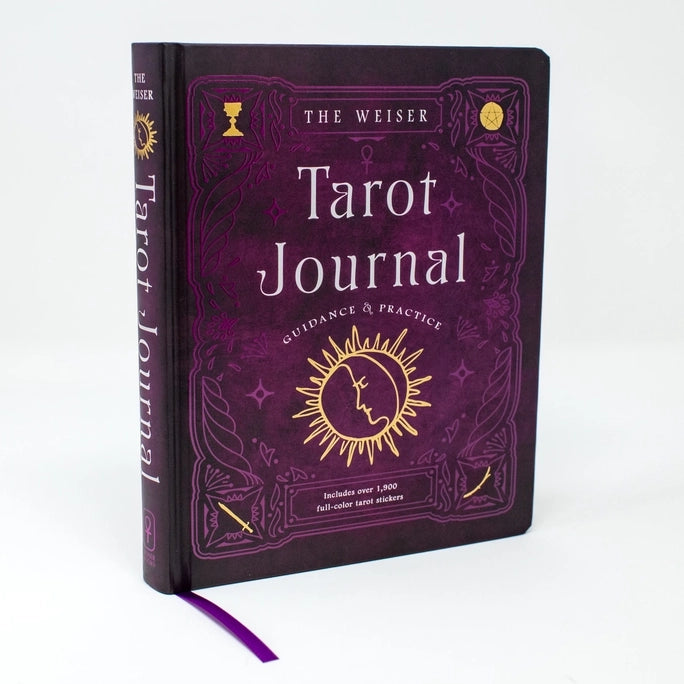 The Weiser Tarot Journal: Includes 1,920 Tarot Stickers - Red Wheel/Weiser