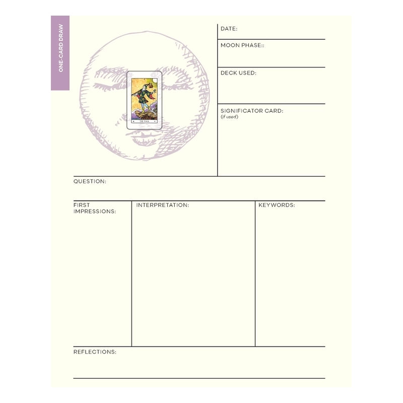 The Weiser Tarot Journal: Includes 1,920 Tarot Stickers - Red Wheel/Weiser