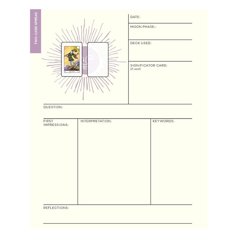 The Weiser Tarot Journal: Includes 1,920 Tarot Stickers - Red Wheel/Weiser