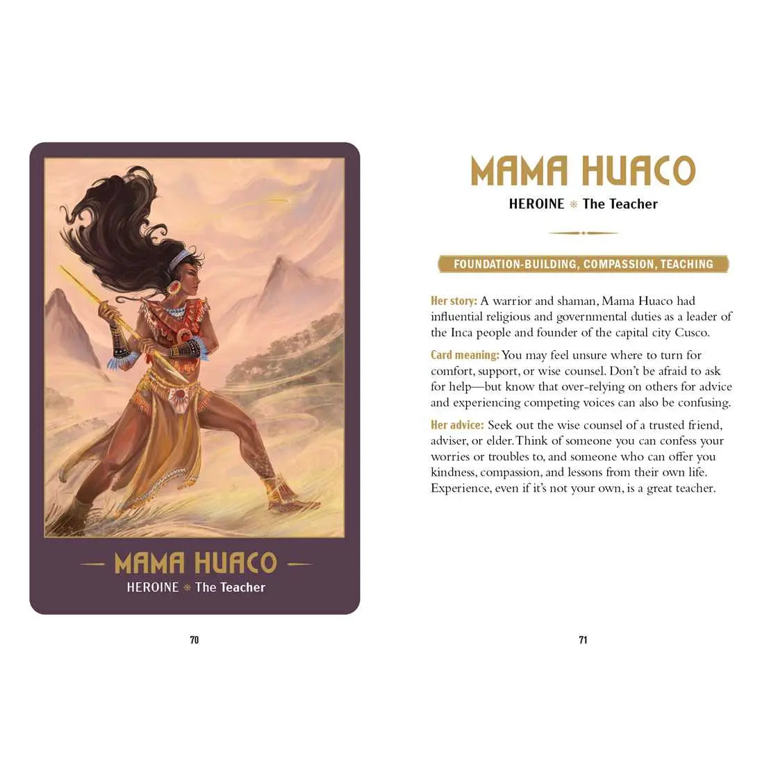 Women of Myth Oracle Deck by Maria Sofia Marmanides - Simon & Schuster