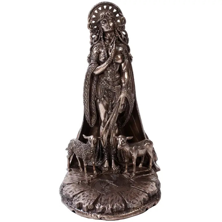 Brigid Celtic Goddess Statue