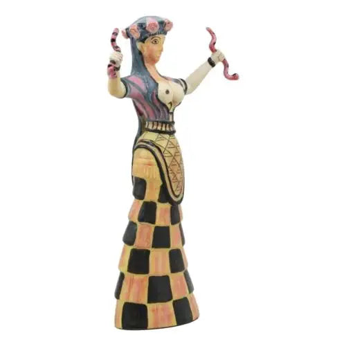 Cretan Snake Goddess Statue