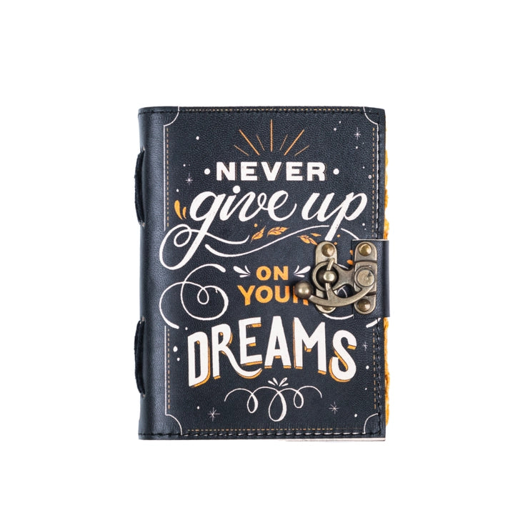 Leather Journal with Quotes Diary for Travel Lovers - R K Handicrafts