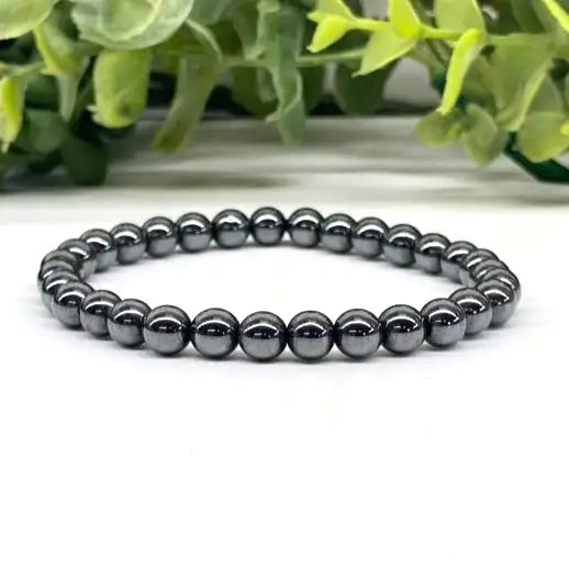 Hematite 6mm Bracelet