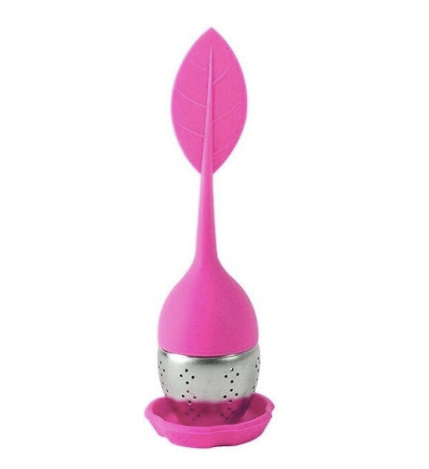 Silicone Leaf and Stainless Steel Tea Infuser