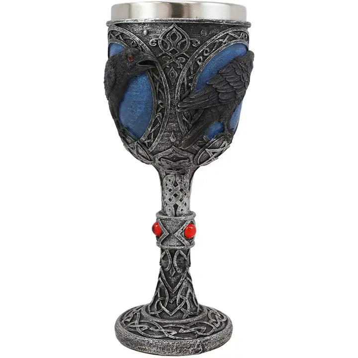 Raven Wine Goblet