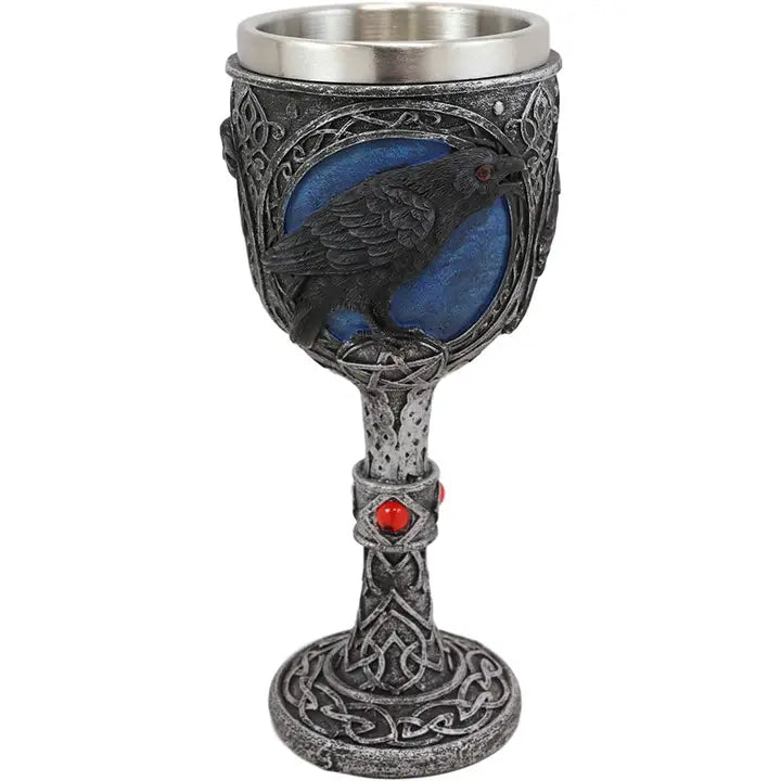 Raven Wine Goblet