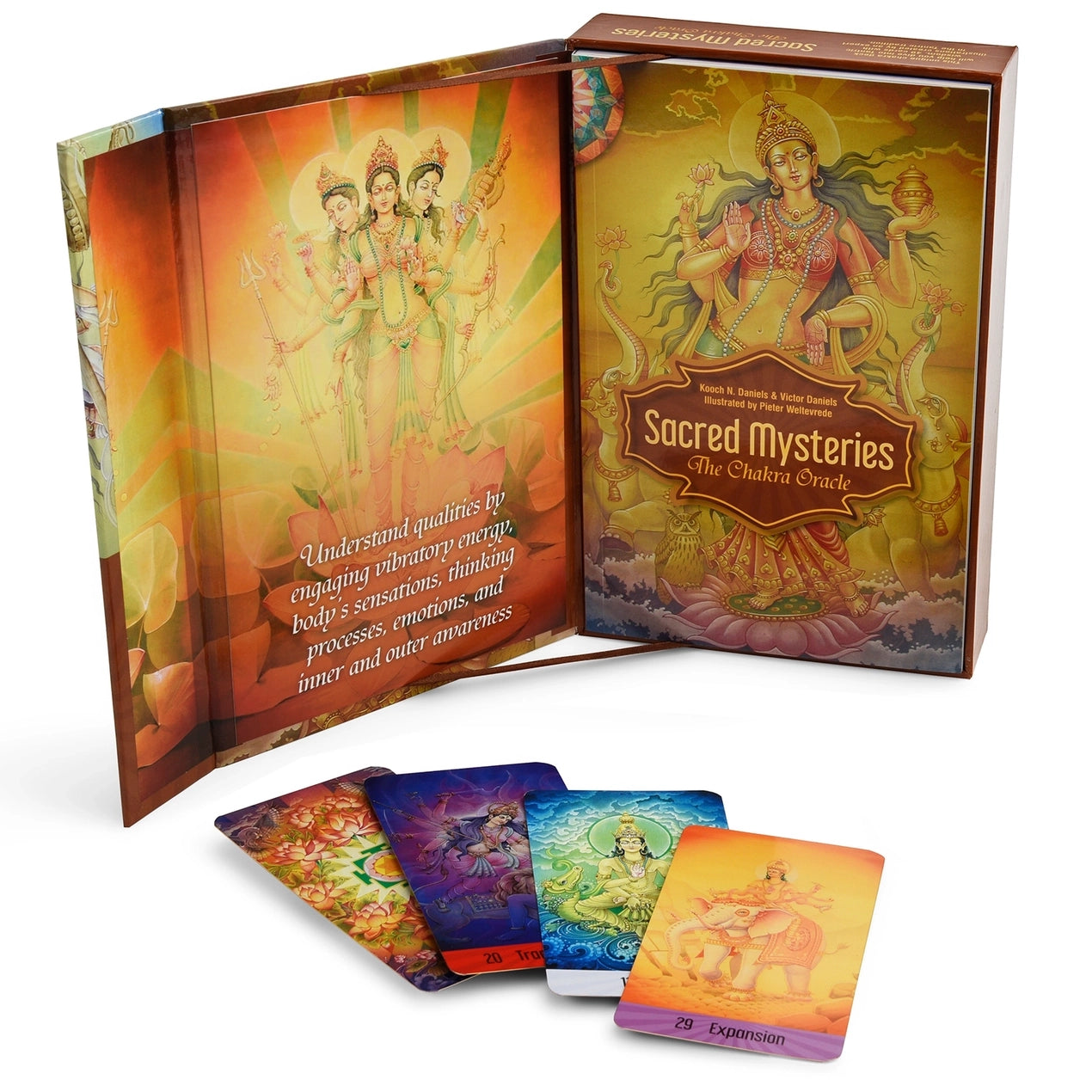 Sacred Mysteries: The Chakra Oracle - Red Feather