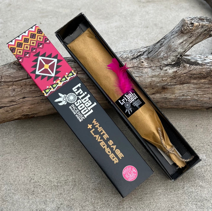 Tribal Soul White Sage + Lavender Incense